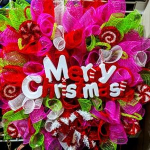 Handmade Christmas wreath
